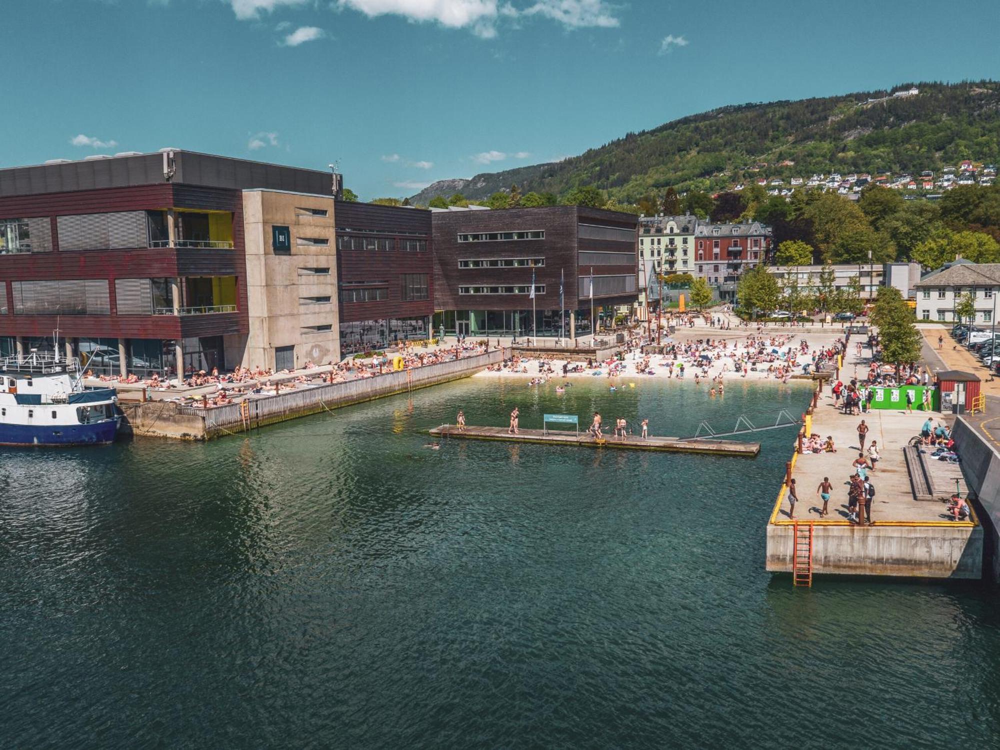 Byleilighet I Sjokanten M Terrasse Bergen Exteriér fotografie